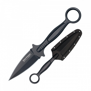 Cutit tactic Cold Steel Drop Forged Battle Ring II 52100 cu teaca Secure-Ex CS-36MF