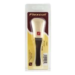 Dalta de mana cu lama nr. 11 de 12mm pentru sculptura/cioplire in lemn, cu maner fix, Flexcut - Img 2