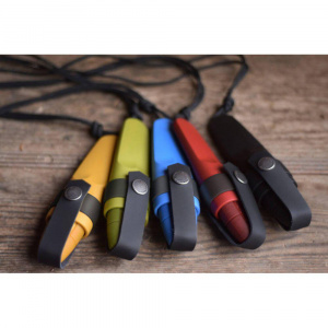 Kit Cutit de gat cu amnar, Eldris, albastru pentru diy, camping, hobby, Morakniv - Img 4