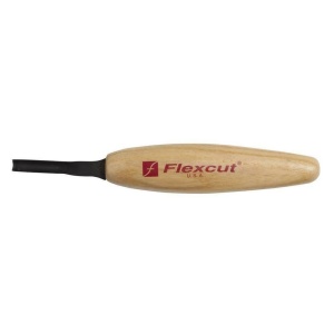 Micro dalta in forma de U pentru sculptura in lemn, Flexcut - Img 4
