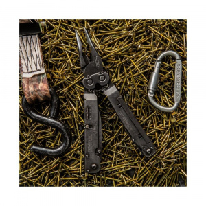 Multitool SOG PowerAssist Black Oxide cu husa din nylon, 16 functii, Compound Leverage, deschidere asistata S.A.T. - Img 10