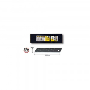 Set 50 Lame Cutter Segmentate Negre 18 mm, Olfa LBB-50