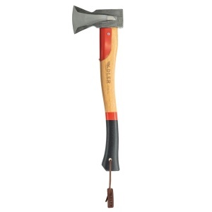 Topor despicare lemne de foc cu teaca din piele, Short Splitter Adler