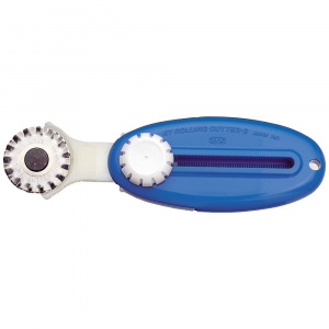 WA-2P Cutter rotativ cu lama taiere ondulata 28mm, NT Cutter - Img 1