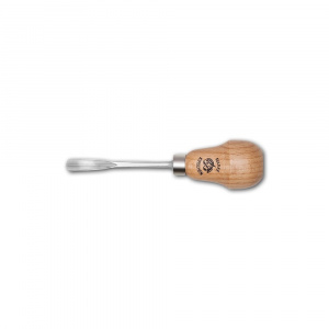 5643 Dalta forma lingura in V scurta pentru sculptura, maner para CUT 39, Two Cherries - Img 1