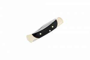 Briceag Buck 55 (0055BRS-B), otel 420HC, maner abanos si alama, Lockback - Img 5