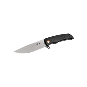 Briceag de buzunar Buck Haxby 0259CFS-B, otel 7Cr, maner fibra de carbon G10, flipper - Img 4
