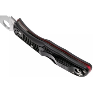 Briceag Endela® Lightweight Thin Blue or Red Line, Spyderco - Img 6
