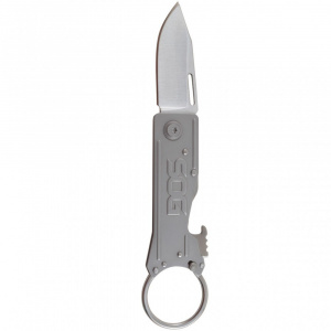 Cutit breloc SOG KeyTron KT1001-CP, lama 5Cr15MoV, Lockback, desfacator sticle integrat, EDC Keychain Knife - Img 8