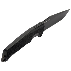 Cutit lama fixa SOG Trident FX - Serrated - Blackout - Img 1