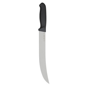 Cutit macelar profesional transat si feliat CT10-PUG lama lunga curbata rigida 250 mm Morakniv Suedia