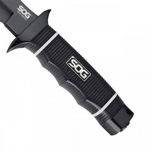 Cutit neck knife SOG Instinct Mini G10 Satin, otel 5Cr15MoV, lama Drop Point 48 mm - Img 6