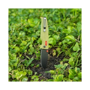 Cutit pliabil SOG Altair XR Field Green 12-79-03-57, lama Drop Point 154CM Satin, XR Lock, Thumb Stud, maner GRN Field Green, EDC Ultralight - Img 8