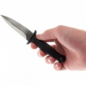 Cutit tactic Cold Steel Counter Tac II CS-10BCTM cu lama din otel inoxidabil AUS 8A si teaca Secure-Ex - Img 2