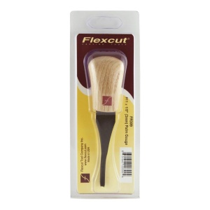 Dalta de mana cu unghi de taiere nr. 11 pentru sculptura/cioplire lemn cu maner fix, Flexcut - Img 3