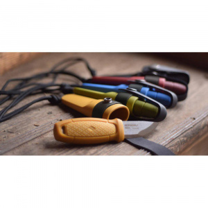 Kit Cutit de gat cu amnar, Eldris, albastru pentru diy, camping, hobby, Morakniv - Img 5