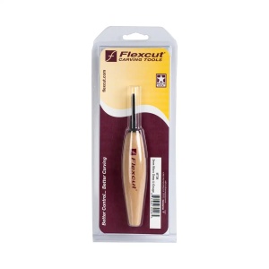 Micro dalta adanca in forma de U pentru sculptura in lemn, Flexcut - Img 6