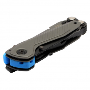 Multitool SOG Flash MT Urban Gray & Cyan, 7 functii, lama CRYO D2, deschidere asistata - Img 4