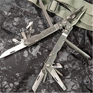 Multitool SOG PowerLock V-Cutter cu husa din nylon, 18 functii, otel inoxidabil 420, Compound Leverage - Img 7