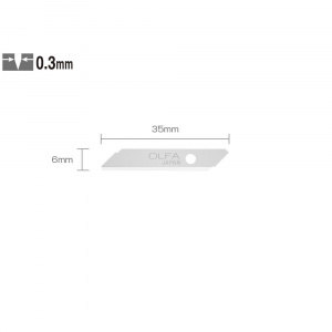 Set 5 lame de precizie multifunctionale OLFA TSB-1 - Img 2