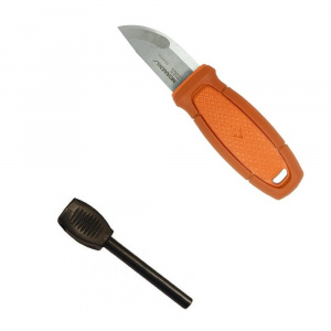 Set Cutit Eldris Portocaliu si amnar, Morakniv