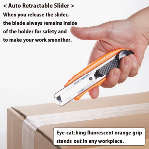 SL30P Cutter siguranta cu varf rotunjit 18 mm, NT Cutter - Img 3