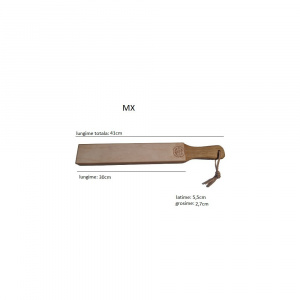Strop cu doua fete din piele PREMIUM S,M,MX,L, ZEPHYR - Img 3