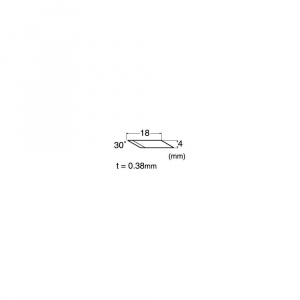 BDC-200P Set 40 lame precizie cu varf la 30°, NT Cutter - Img 3