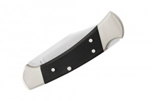 Briceag automat de vanatoare Buck 112 Auto Elite 0112BKSA-B, otel S30V, maner G10 si nichel argintat, Lockback - Img 4
