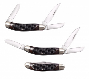 Cutit Cold Steel Gentleman's Stockman 8Cr13MoV (Blue Bone / Jigged Bone) - Img 2