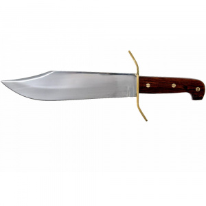 Cutit Cold Steel Wild West Bowie 1090 Carbon cu teaca din piele CS-81B - Img 9