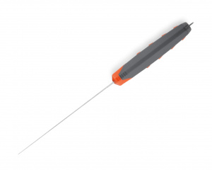 Cutit de filetat Buck 144 Hookset Freshwater 0144ORS-B, lama flexibila 23 cm, maner gri-portocaliu, teaca inclusa - Img 3