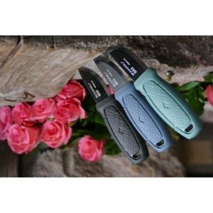 Cutit Eldris Light, DUSTY BLUE pentru diy, camping, hobby, Morakniv - Img 5