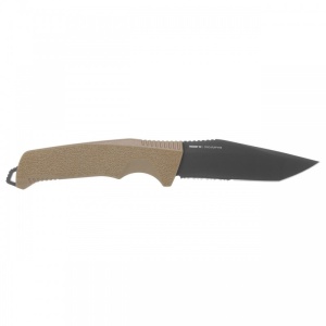Cutit lama fixa SOG Trident FX - Serrated - FDE - Img 6