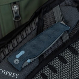 Cutit pliabil SOG Altair XR Squid Ink 12-79-01-57, lama Drop Point 154CM Satin, XR Lock, Thumb Stud, maner GRN Squid Ink, EDC Ultralight - Img 9