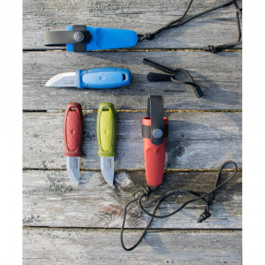 Kit Cutit de gat cu amnar, Eldris, albastru pentru diy, camping, hobby, Morakniv - Img 6