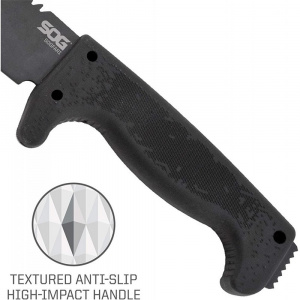 Maceta SOG SOGfari Tanto Machete 10", otel 3Cr13, lama Tanto 254 mm - Img 4