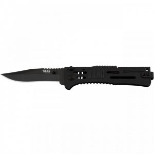 SJ32-CP Briceag SlimJim Clip Point Negru, SOG - Img 1