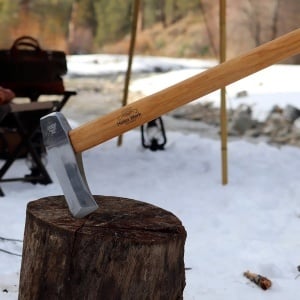 Topor de taiat/despicat lemne Nordic Splitter 2500 gr. Helko Werk - Img 8
