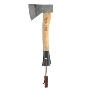 Topor Scout Hatchet cu teaca din piele Adler Tools - Img 9