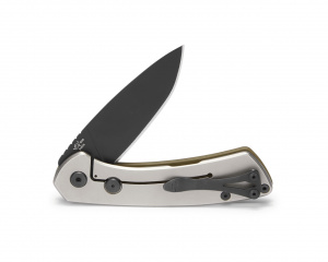 Briceag de buzunar Buck Onset Pro 0040GRS-B, otel S45VN, maner G10 si cadru titan, Frame Lock - Img 2