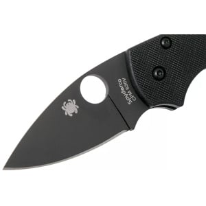 Briceag Lil' Native® G-10 negru / lama neagra, Spyderco - Img 3