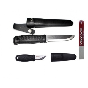 CBS111 Set 2 cutite Morakniv bushcraft si diamant de ascutire