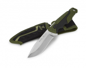 Cutit de vanatoare Buck Pursuit Large 0656GRS-B, lama Drop Point 11.4 cm, otel 420HC - Img 3