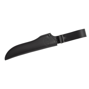 Cutit Fallkniven S1 Forest Knife Lam. VG7 Satin Finish - Lama 130 mm, Otel Laminat VG7, Maner Thermorun, Teaca Piele - Img 2