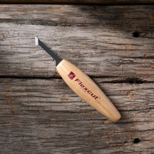 Cutit oblic pentru detalii fine de sculptura KN32, Flexcut - Img 2