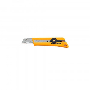 Cutter Profesional 18 mm OLFA NOL-1 – Blocare cu Rotita si Maner Ergonomic Anti-Alunecare