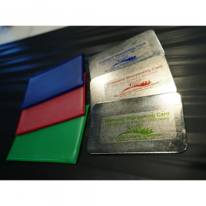 D3EFC Set 3 pietre de ascutit diamantată tip card Dia-Sharp, DMT - Img 2