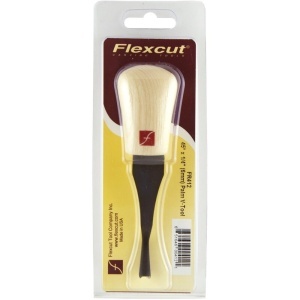 Dalta de mana cu lama forma V 45° pentru sculptura/cioplire lemn cu maner fix, Flexcut - Img 4