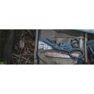 Foarfeca multifunctionala SOG ParaShears Black, 11 functii, Compound Leverage, foarfeca medicala de salvare cu husa nylon - Img 3